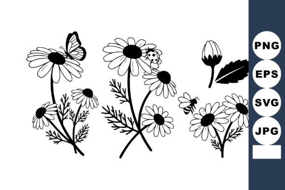 Calm Chamomile Graphics for Handmade Creators