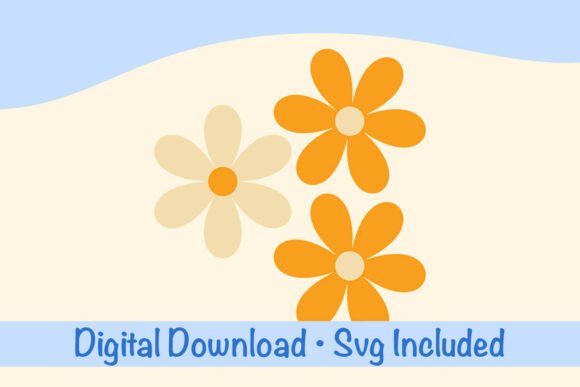 Doddle Flowers SVG Graphics for Digital Sellers